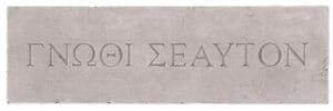 Conosci te stesso, iscrizione sul Tempio di Apollo